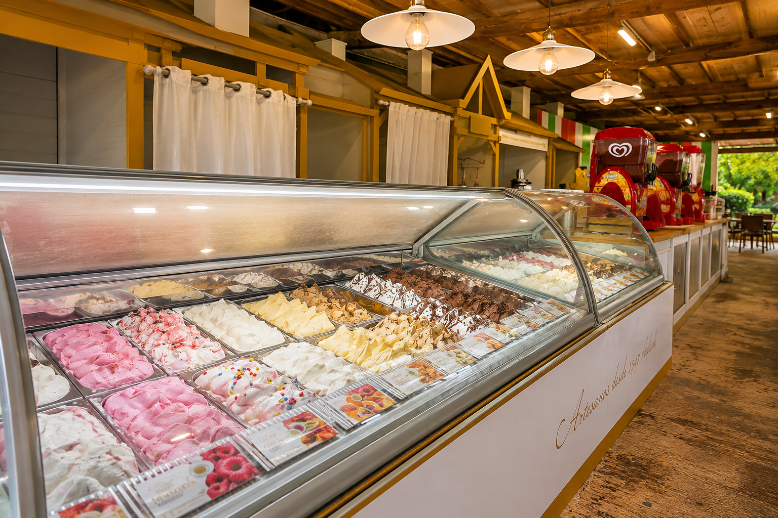 Heladería Vitrina